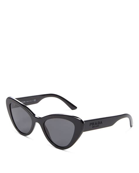 prada cat eye acetate and metal sunglasses|52mm cat eye sunglasses Prada.